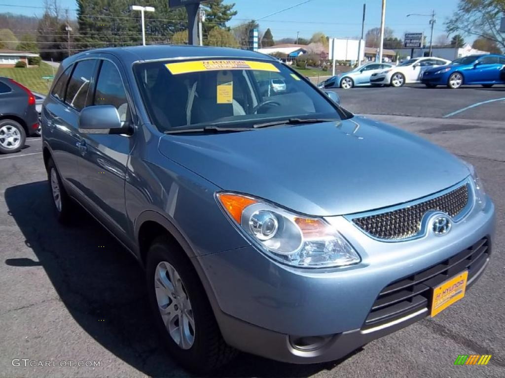 2008 Veracruz GLS - Blue Titanium Metallic / Gray photo #4
