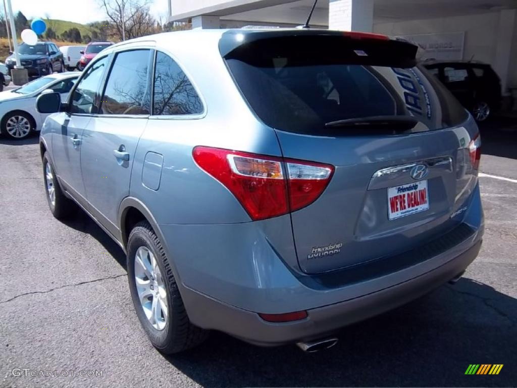 2008 Veracruz GLS - Blue Titanium Metallic / Gray photo #8