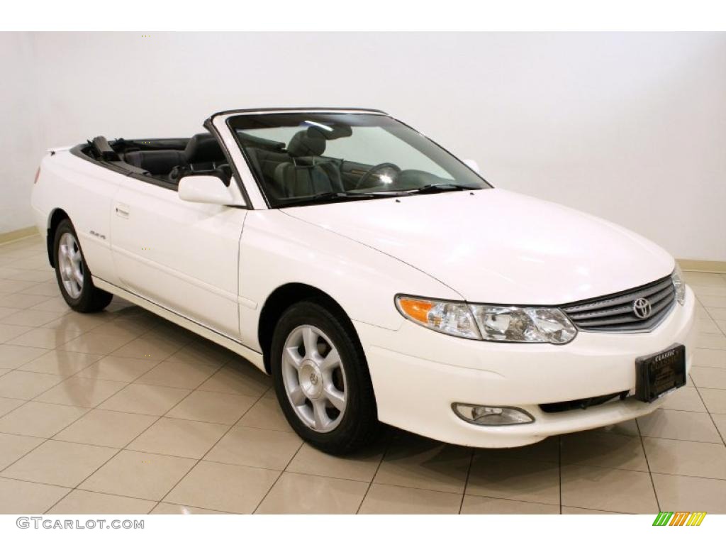 2003 Diamond White Pearl Toyota Solara SLE V6 Convertible 47705629