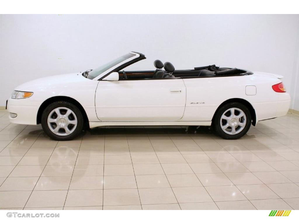 2003 Solara SLE V6 Convertible - Diamond White Pearl / Charcoal photo #4