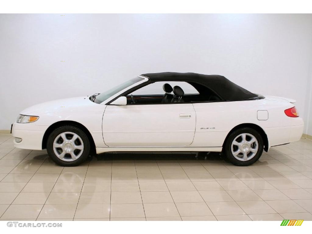 2003 Solara SLE V6 Convertible - Diamond White Pearl / Charcoal photo #5