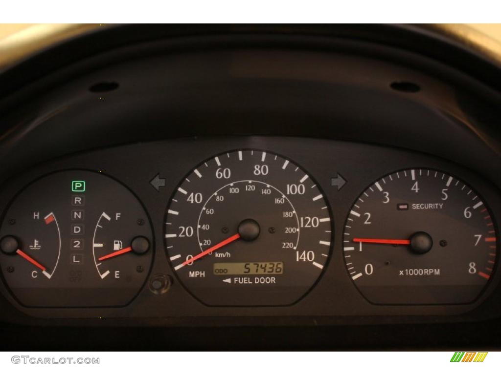 2003 Toyota Solara SLE V6 Convertible Gauges Photo #47755733