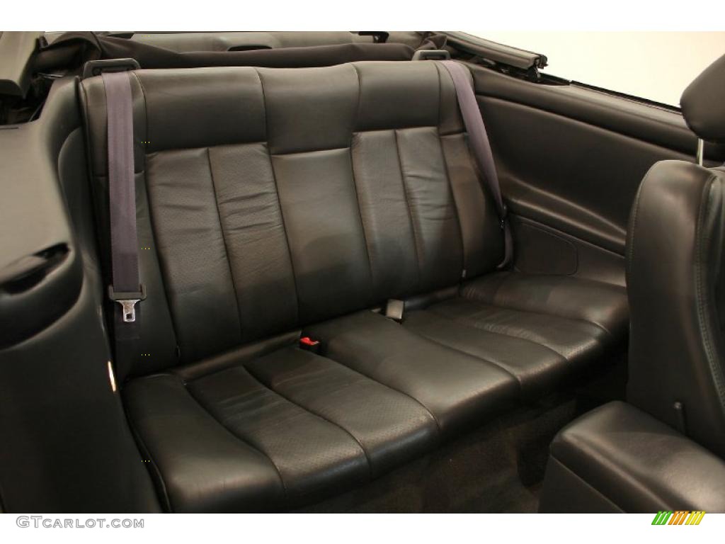 Charcoal Interior 2003 Toyota Solara SLE V6 Convertible Photo #47755799
