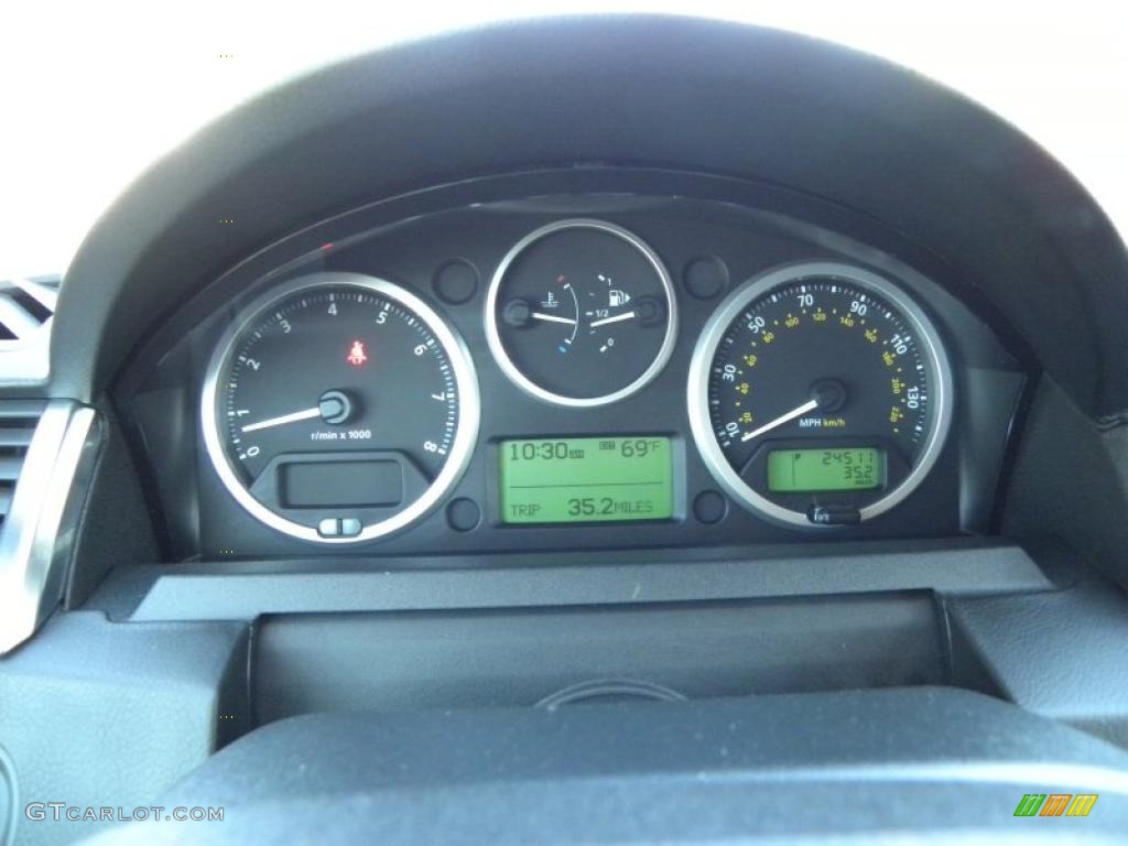 2009 Land Rover Range Rover Sport HSE Gauges Photo #47757450