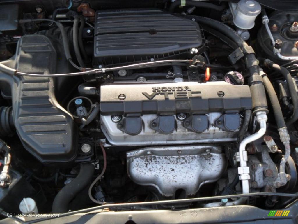 2002 Honda Civic EX Sedan 1.7 Liter SOHC 16-Valve 4 Cylinder Engine Photo #47758026
