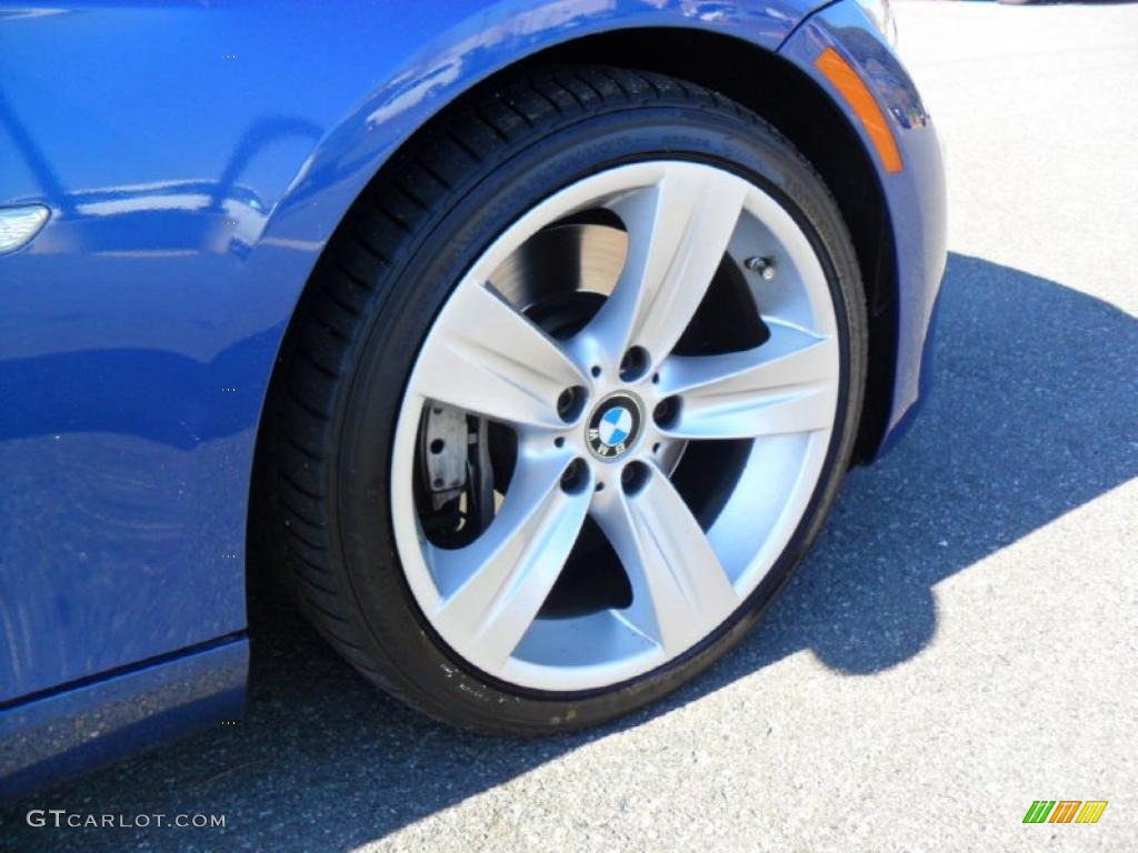 2007 3 Series 335i Coupe - Montego Blue Metallic / Black photo #21