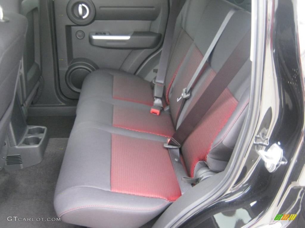 Dark Slate Gray/Red Interior 2011 Dodge Nitro Detonator Photo #47758587