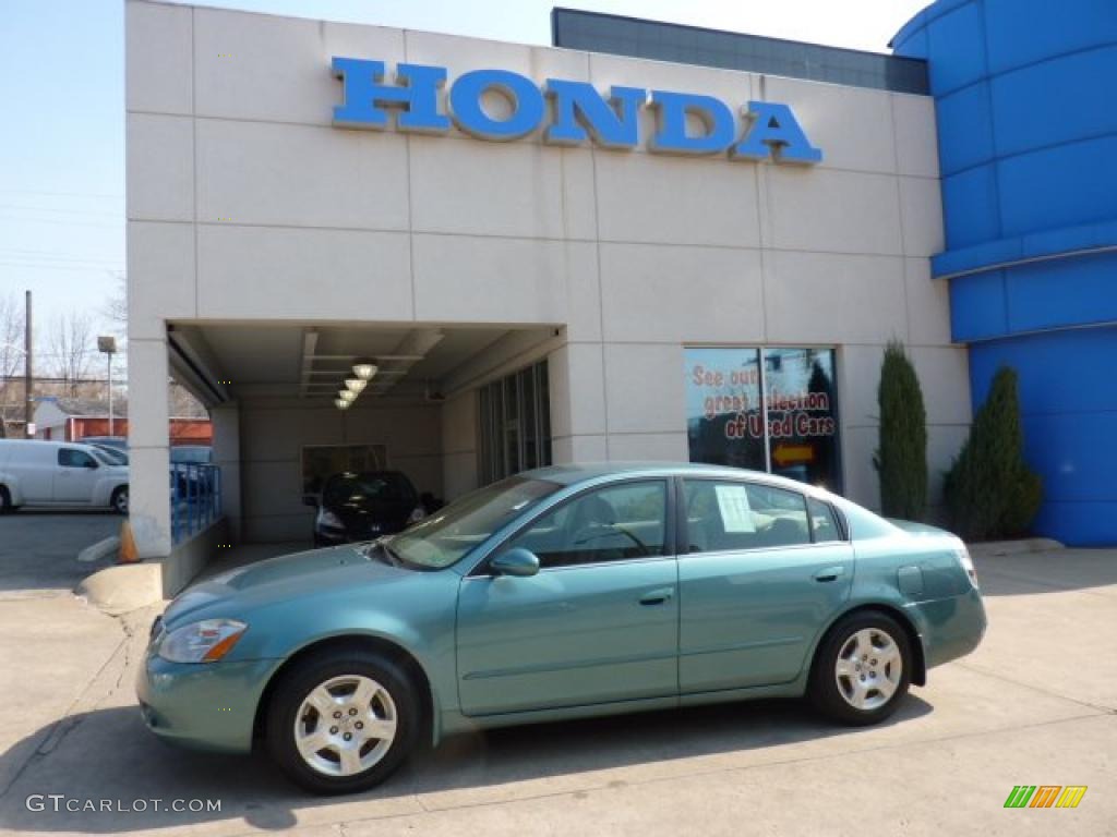 2003 Altima 2.5 S - Mystic Emerald Green / Frost photo #1