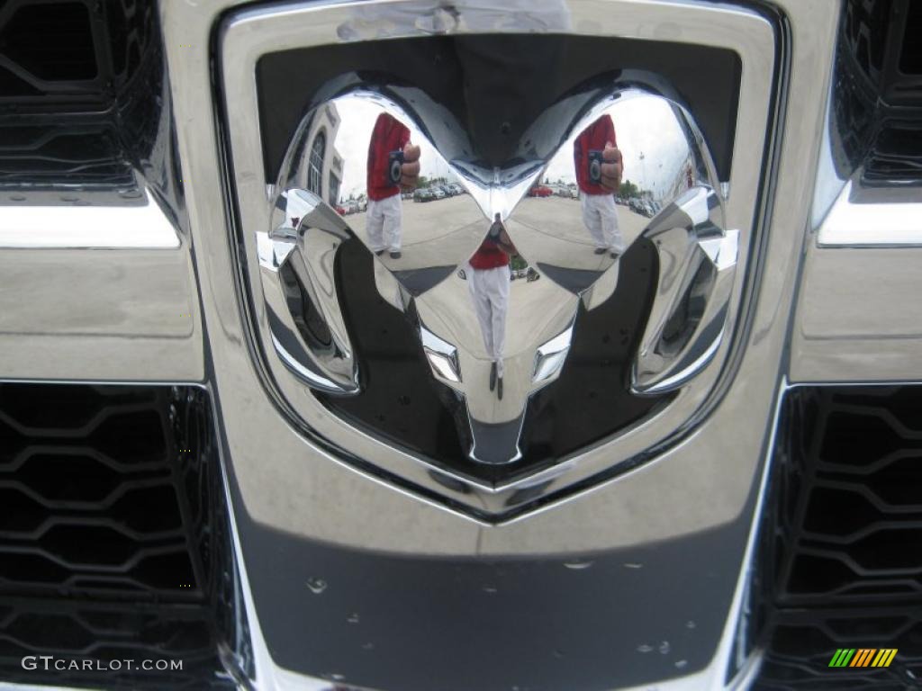 2011 Ram 1500 ST Quad Cab - Brilliant Black Crystal Pearl / Dark Slate Gray/Medium Graystone photo #24