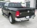 2011 Brilliant Black Crystal Pearl Dodge Ram 1500 Laramie Crew Cab 4x4  photo #3