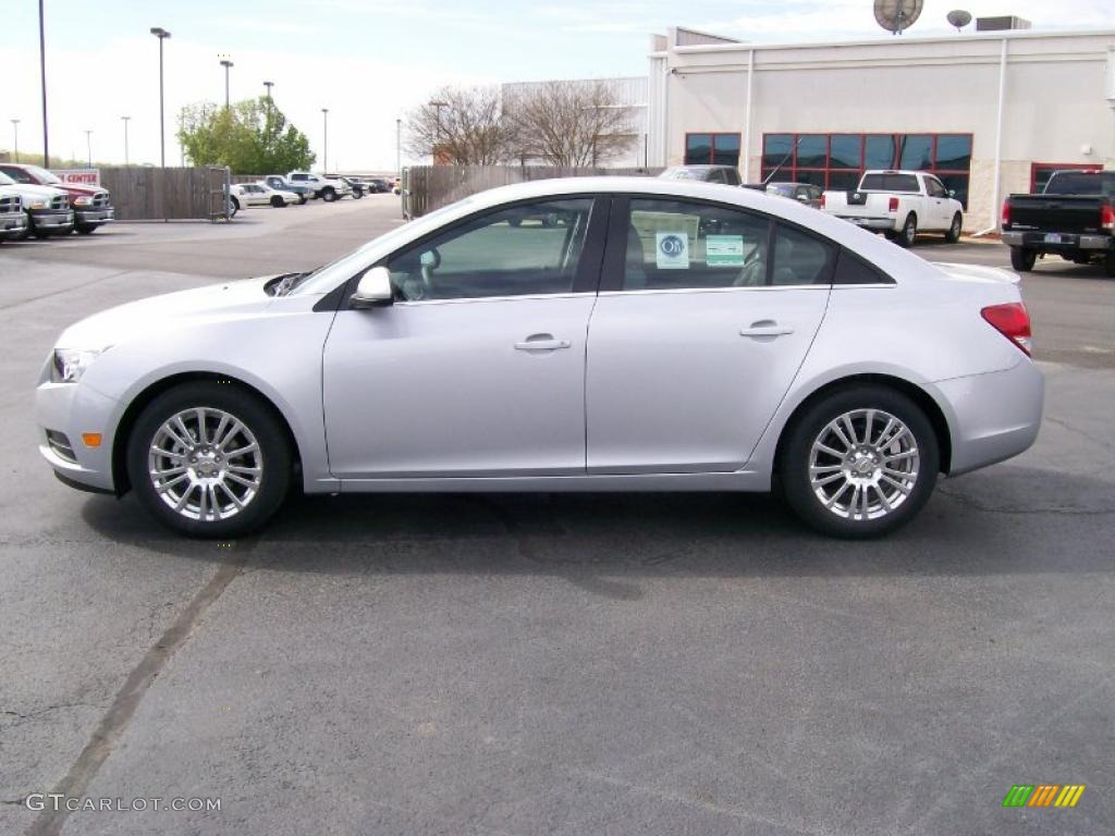 2011 Cruze ECO - Silver Ice Metallic / Medium Titanium photo #8