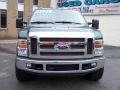 2008 Forest Green Metallic Ford F250 Super Duty Lariat Crew Cab 4x4  photo #2