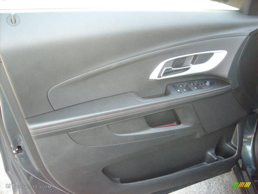 2011 Equinox LT - Cyber Gray Metallic / Jet Black photo #7