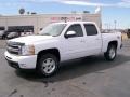 2011 Summit White Chevrolet Silverado 1500 LTZ Crew Cab 4x4  photo #1