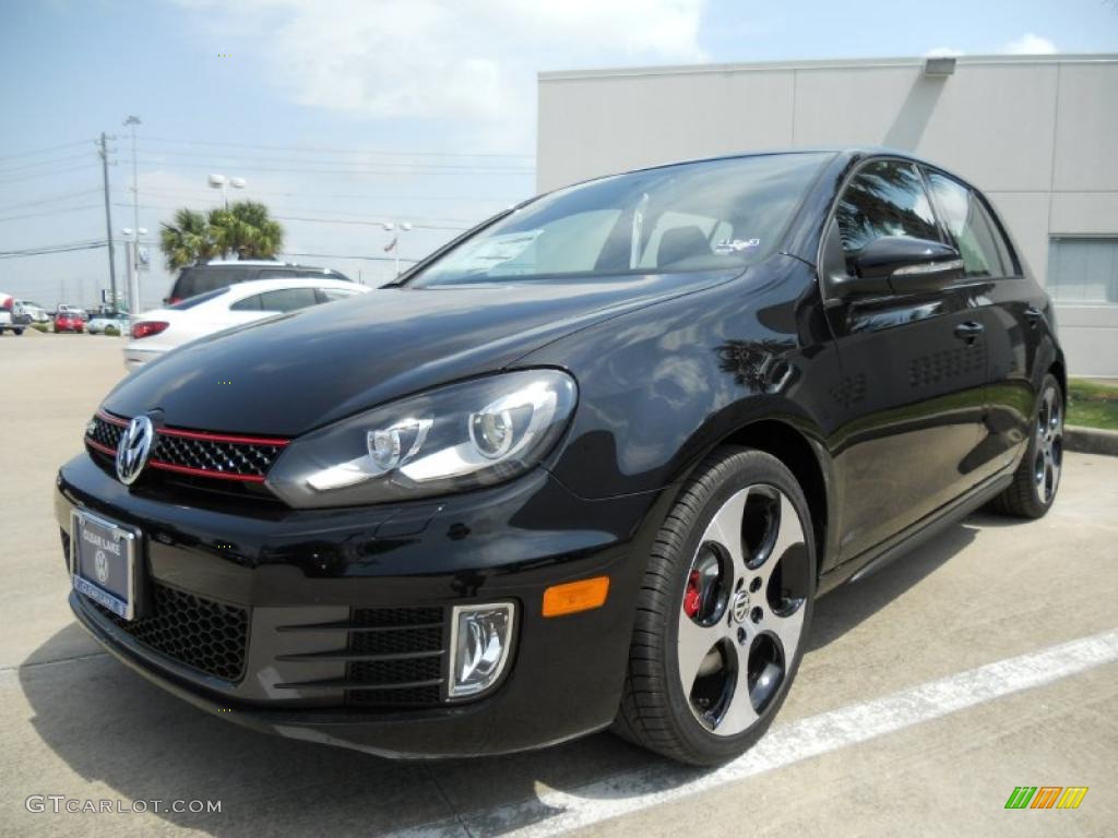 Deep Black Metallic 2011 Volkswagen GTI 4 Door Exterior Photo #47762083
