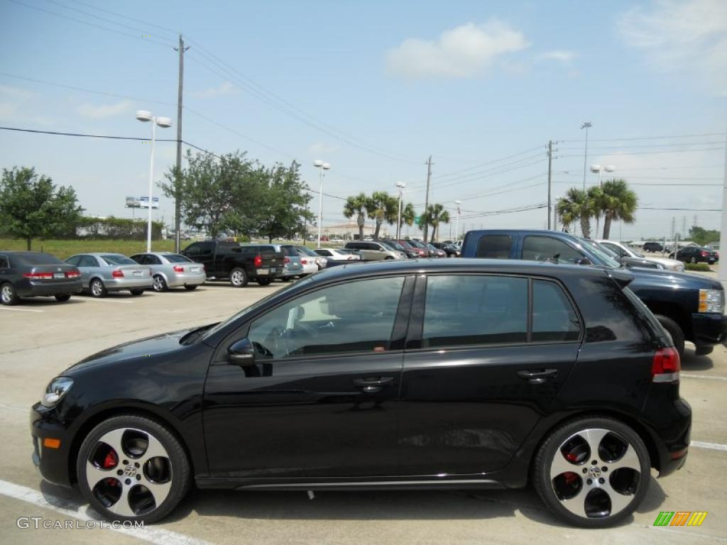 Deep Black Metallic 2011 Volkswagen GTI 4 Door Exterior Photo #47762095