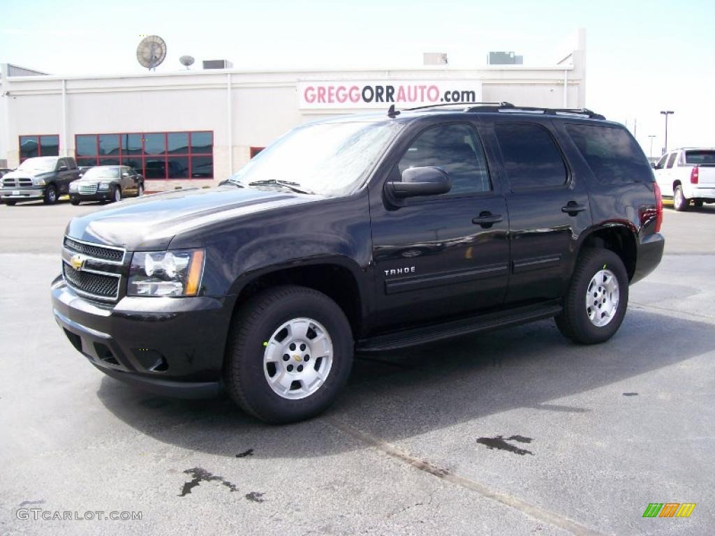 2011 Tahoe LS - Black Granite Metallic / Ebony photo #1