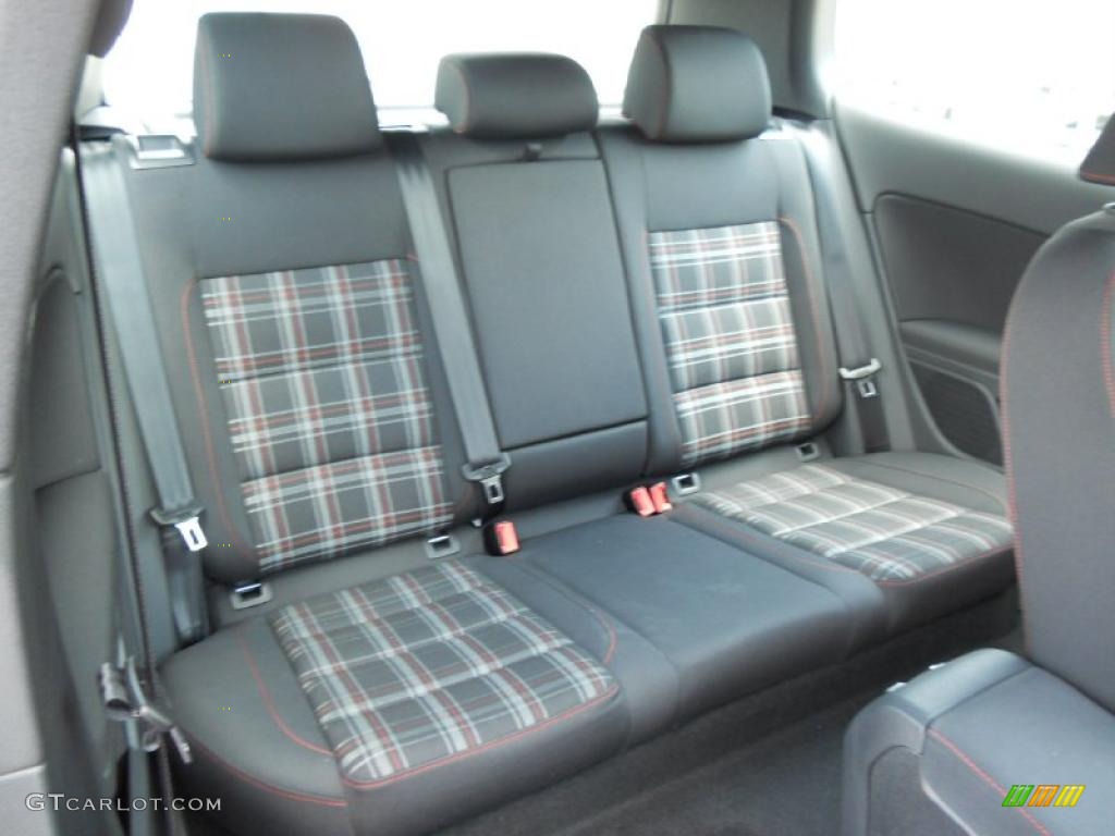 Interlagos Plaid Cloth Interior 2011 Volkswagen GTI 2 Door Photo #47762506