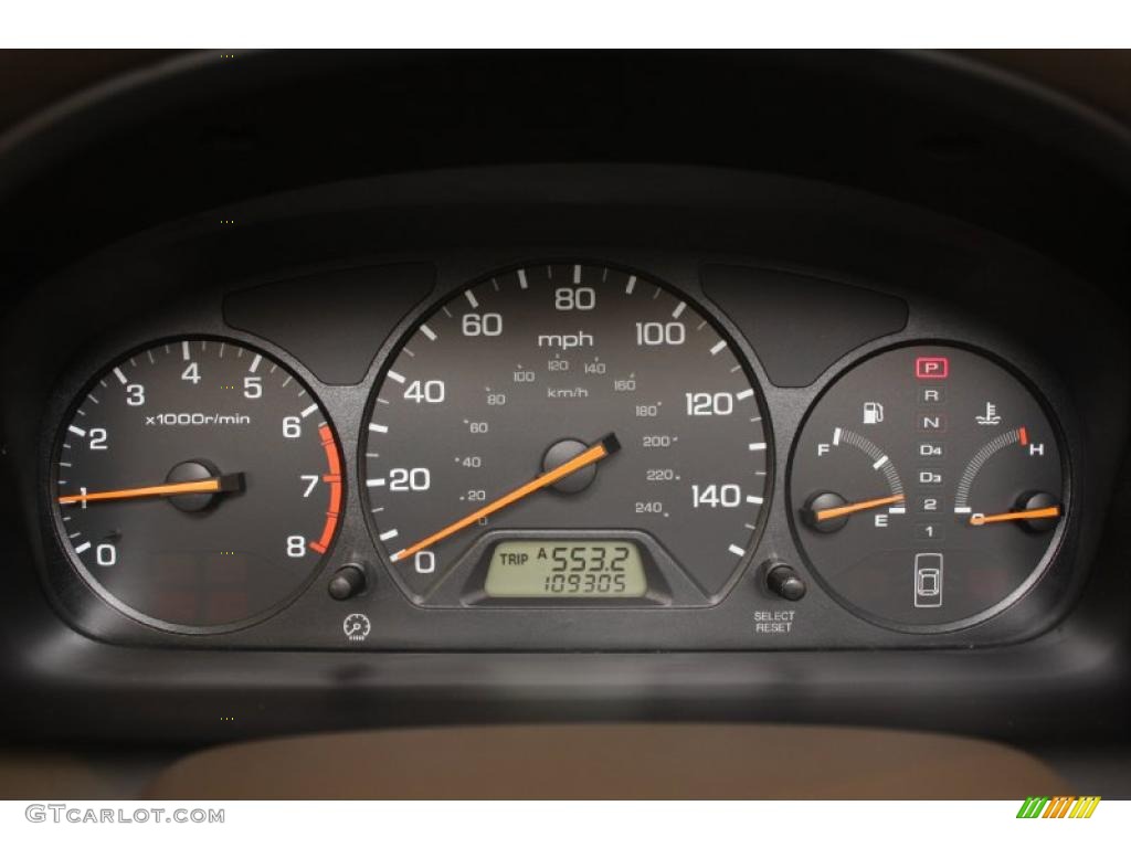 1999 Honda Accord LX Sedan Gauges Photo #47763811