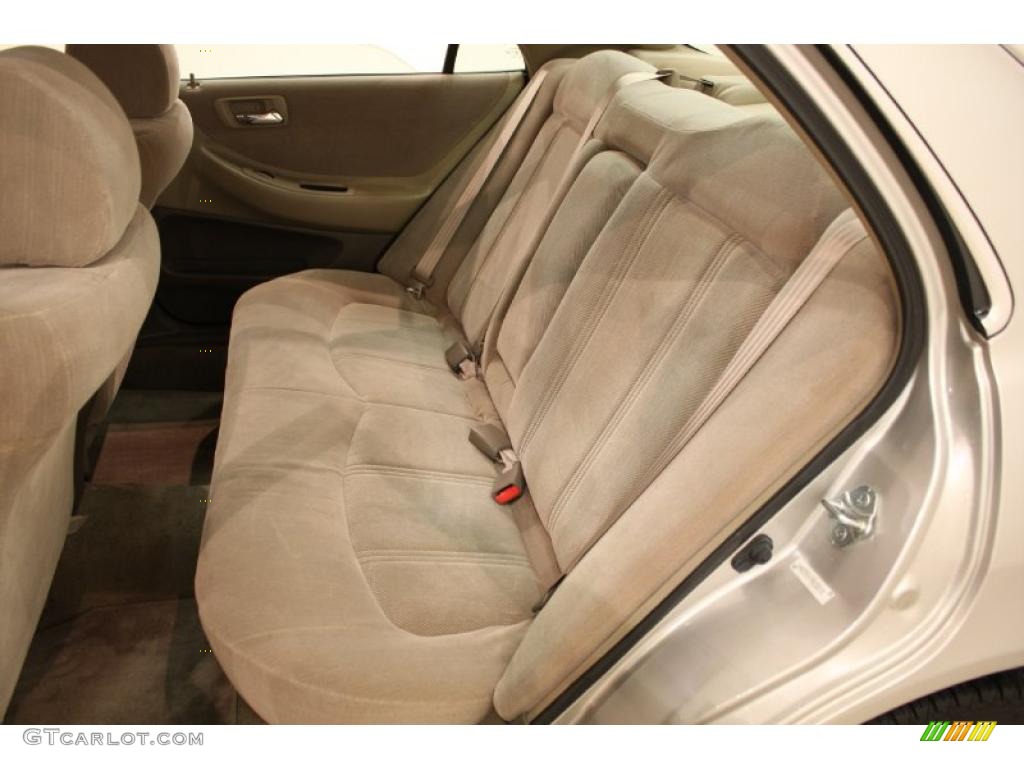 1999 Accord LX Sedan - Satin Silver Metallic / Gray photo #14