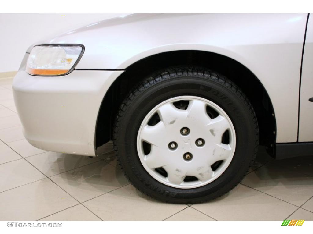 1999 Accord LX Sedan - Satin Silver Metallic / Gray photo #18