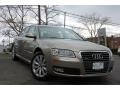 2008 Savana Beige Pearl Effect Audi A8 L 4.2 quattro  photo #47