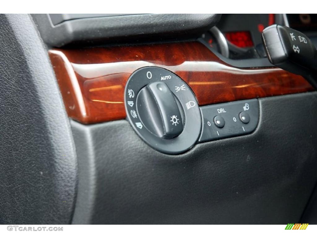 2008 A4 2.0T quattro Sedan - Quartz Grey Metallic / Black photo #10