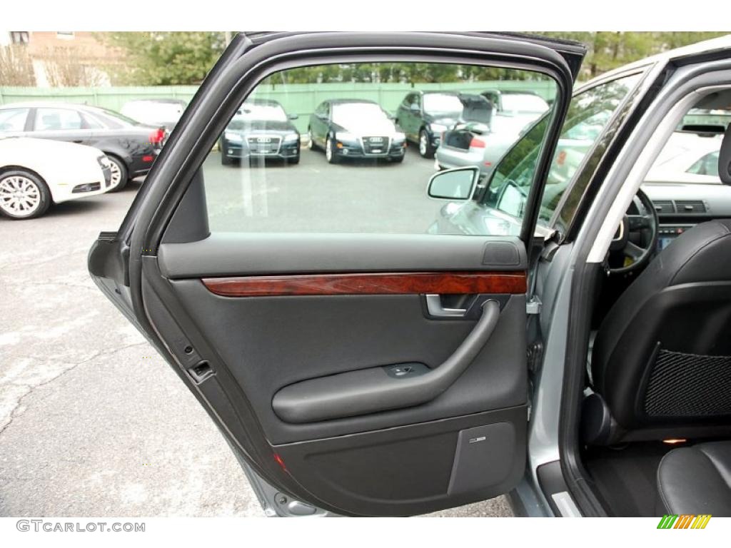 2008 A4 2.0T quattro Sedan - Quartz Grey Metallic / Black photo #19