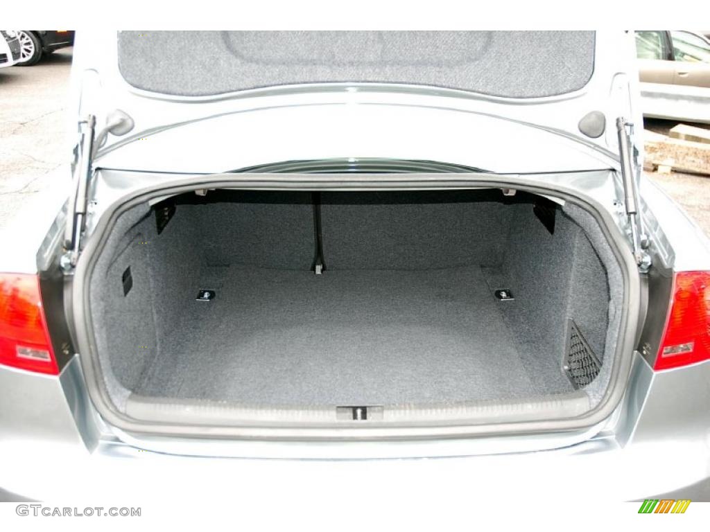 2008 A4 2.0T quattro Sedan - Quartz Grey Metallic / Black photo #23