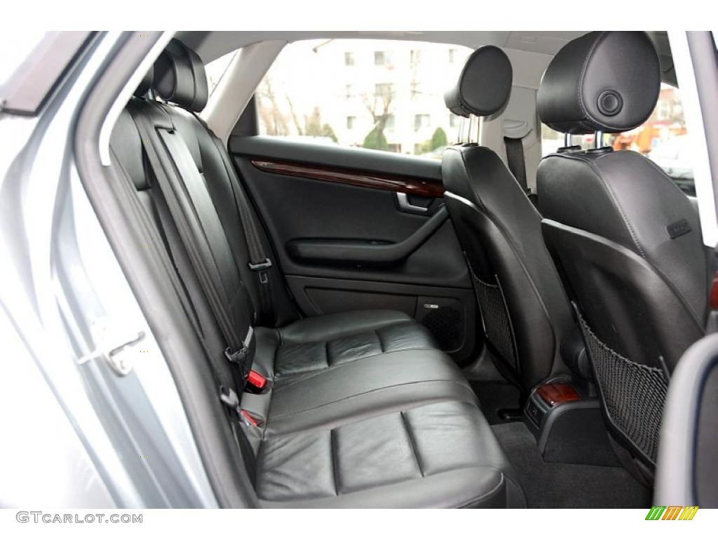 2008 A4 2.0T quattro Sedan - Quartz Grey Metallic / Black photo #26