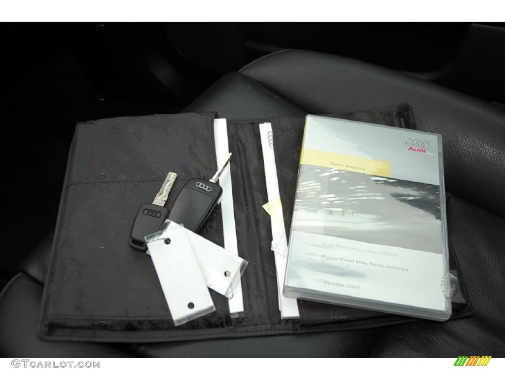 2008 A4 2.0T quattro Sedan - Quartz Grey Metallic / Black photo #38