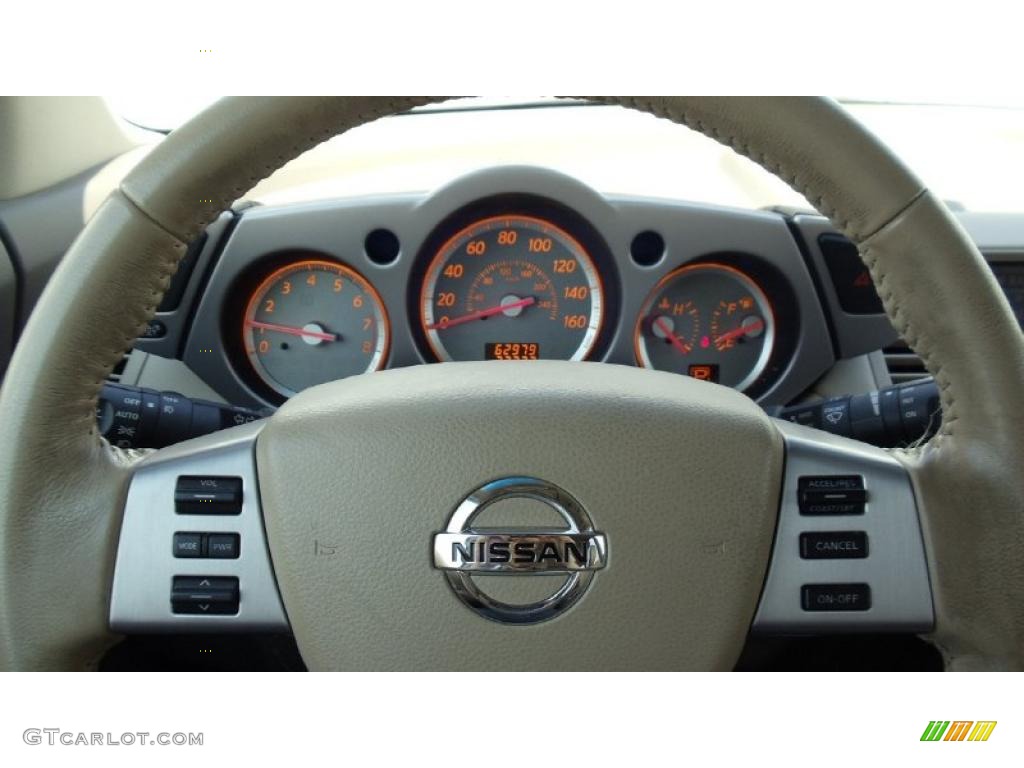 2006 Murano SL AWD - Merlot Pearl / Cafe Latte photo #12