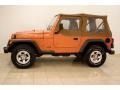 2001 Amber Fire Pearl Jeep Wrangler SE 4x4  photo #4