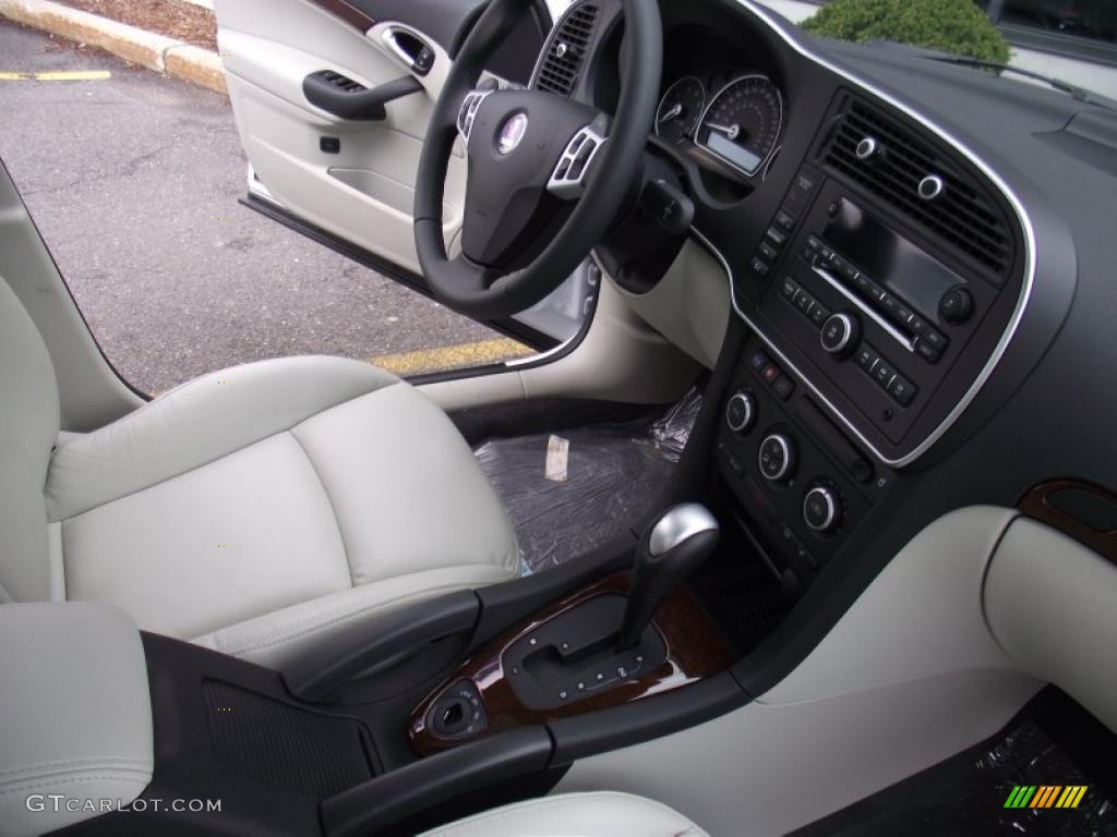 Parchment Interior 2010 Saab 9-3 2.0T Sport Sedan Photo #47765353