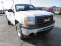 2011 Summit White GMC Sierra 1500 Regular Cab 4x4  photo #2