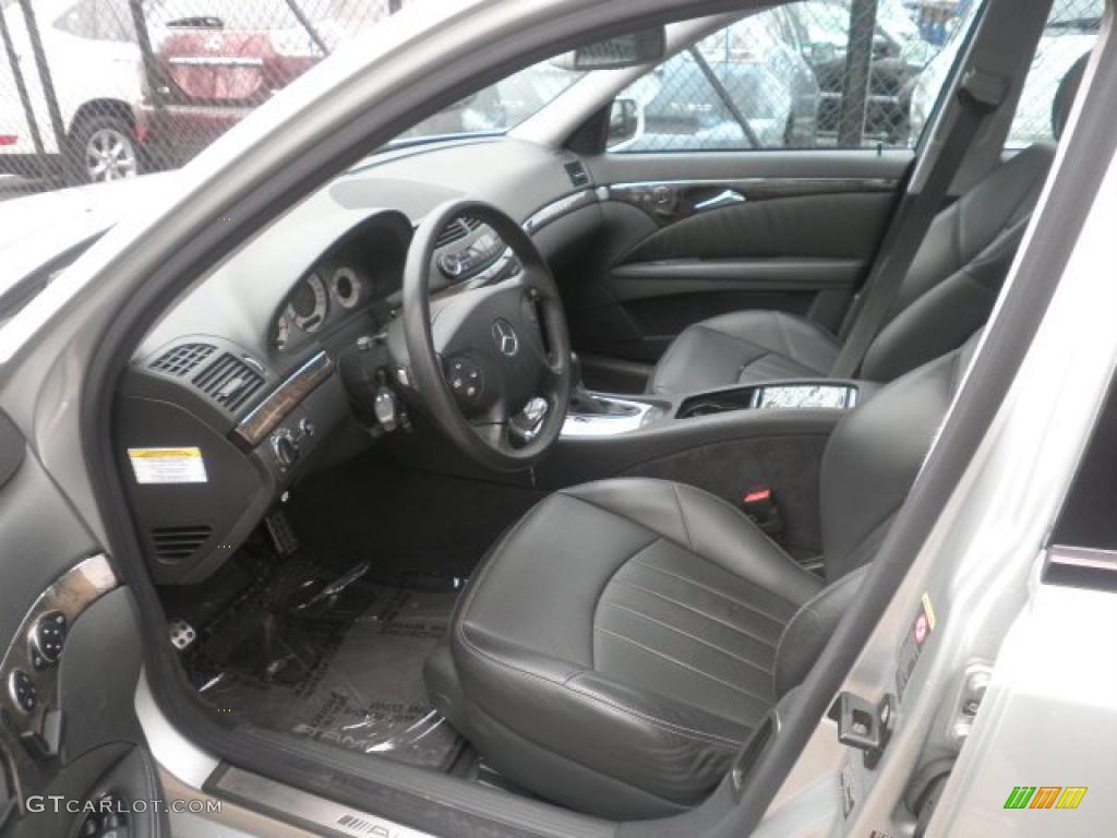 Charcoal Interior 2005 Mercedes-Benz E 55 AMG Sedan Photo #47765842
