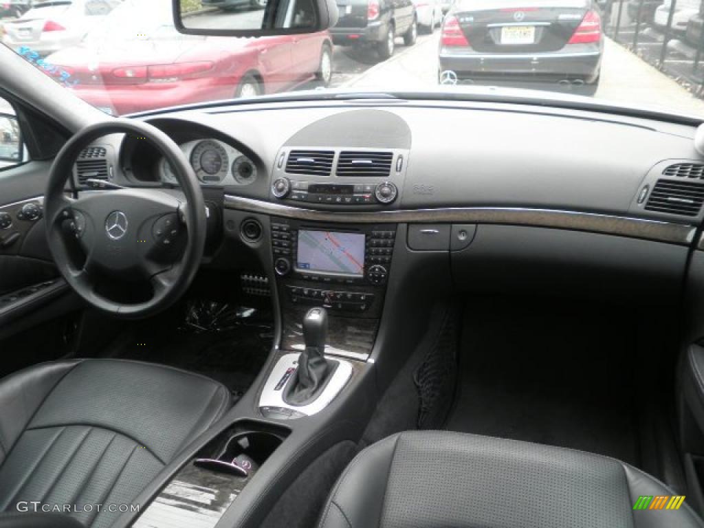 2005 Mercedes-Benz E 55 AMG Sedan Charcoal Dashboard Photo #47765854