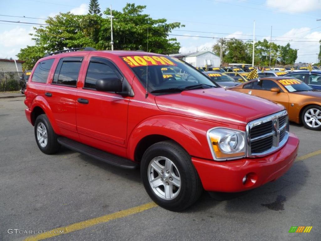 Flame Red 2005 Dodge Durango SLT Exterior Photo #47768316