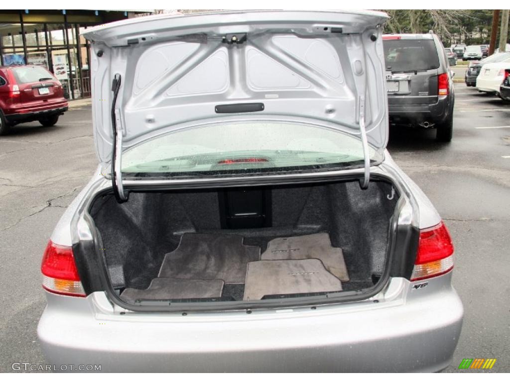 2002 Accord LX V6 Sedan - Satin Silver Metallic / Quartz Gray photo #13