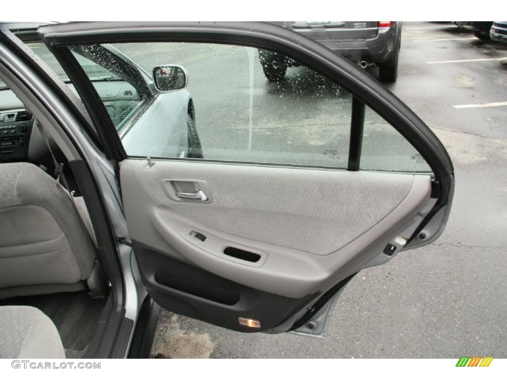 2002 Accord LX V6 Sedan - Satin Silver Metallic / Quartz Gray photo #16