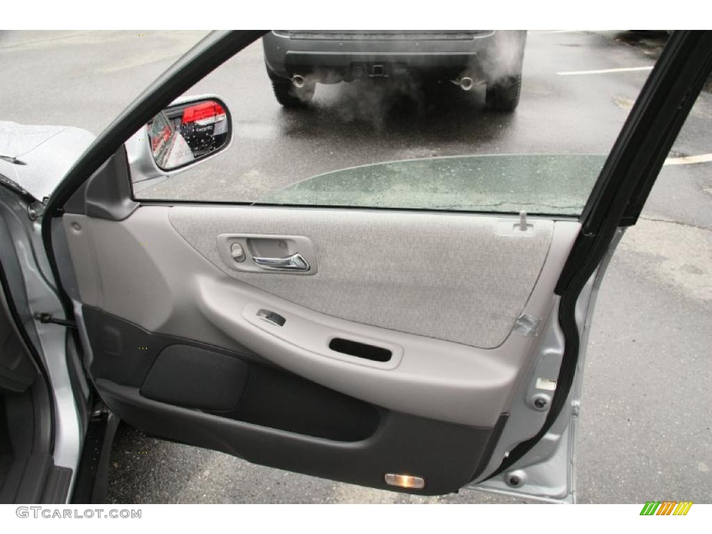 2002 Accord LX V6 Sedan - Satin Silver Metallic / Quartz Gray photo #17