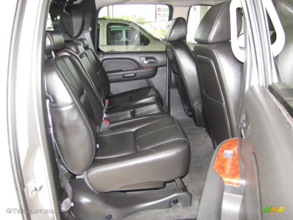 Ebony Interior 2007 Chevrolet Avalanche LTZ 4WD Photo #47771151