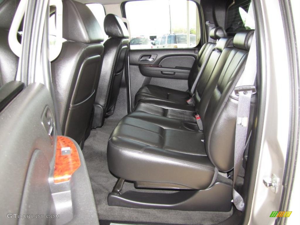 Ebony Interior 2007 Chevrolet Avalanche LTZ 4WD Photo #47771166