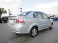 2010 Cosmic Silver Chevrolet Aveo LS Sedan  photo #7