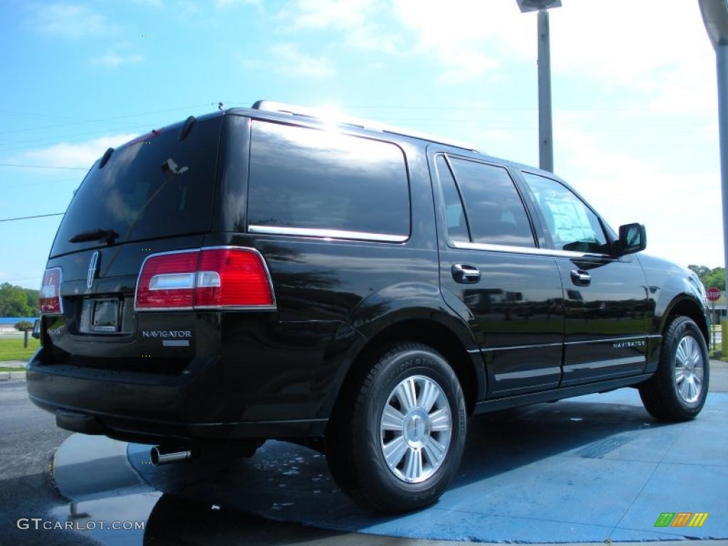 2011 Navigator Limited Edition - Tuxedo Black Metallic / Canyon/Black photo #3