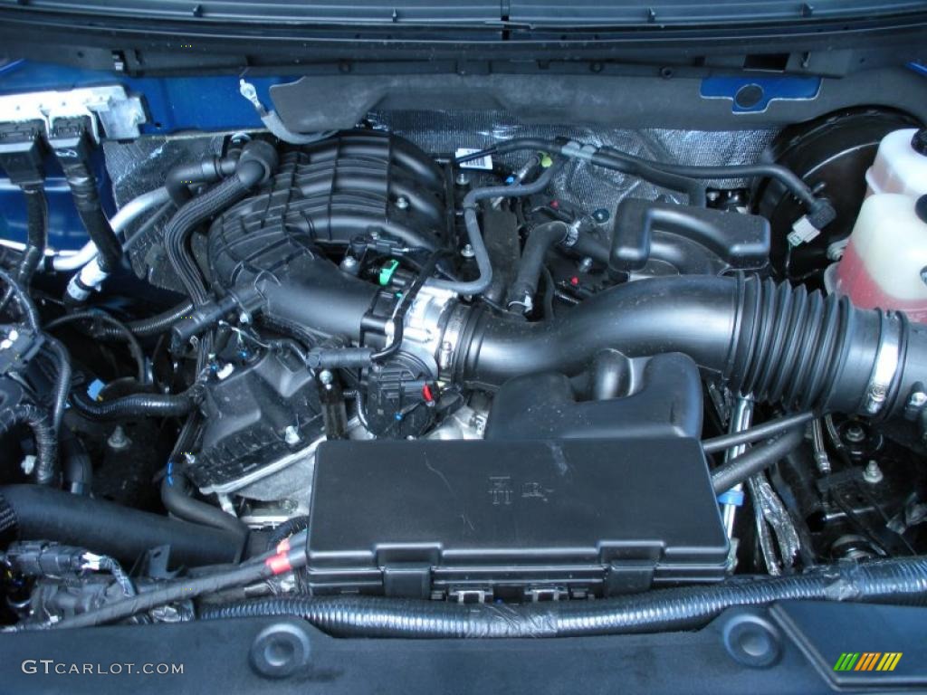 2011 Ford F150 XLT SuperCrew 3.7 Liter Flex-Fuel DOHC 24-Valve Ti-VCT V6 Engine Photo #47774793