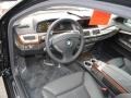 2008 Jet Black BMW 7 Series 750i Sedan  photo #14