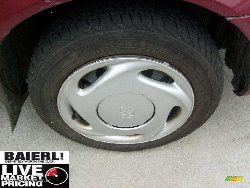1999 Corolla VE - Venetian Red Pearl / Pebble Beige photo #8