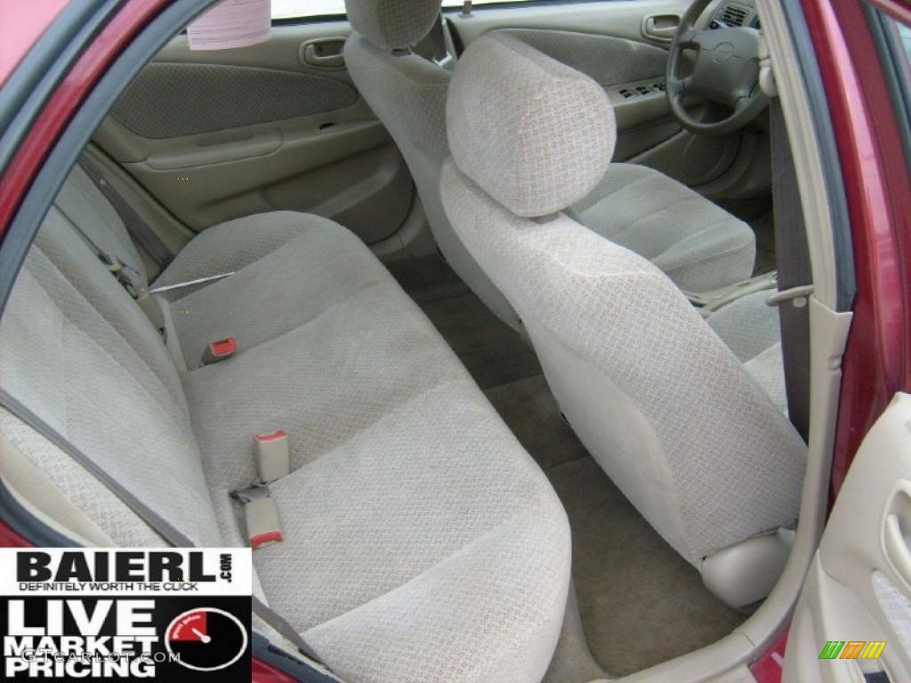 1999 Corolla VE - Venetian Red Pearl / Pebble Beige photo #15