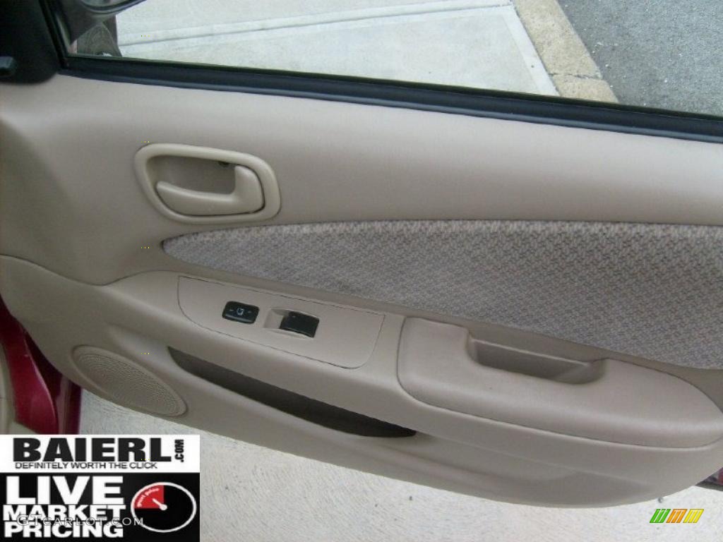1999 Corolla VE - Venetian Red Pearl / Pebble Beige photo #17